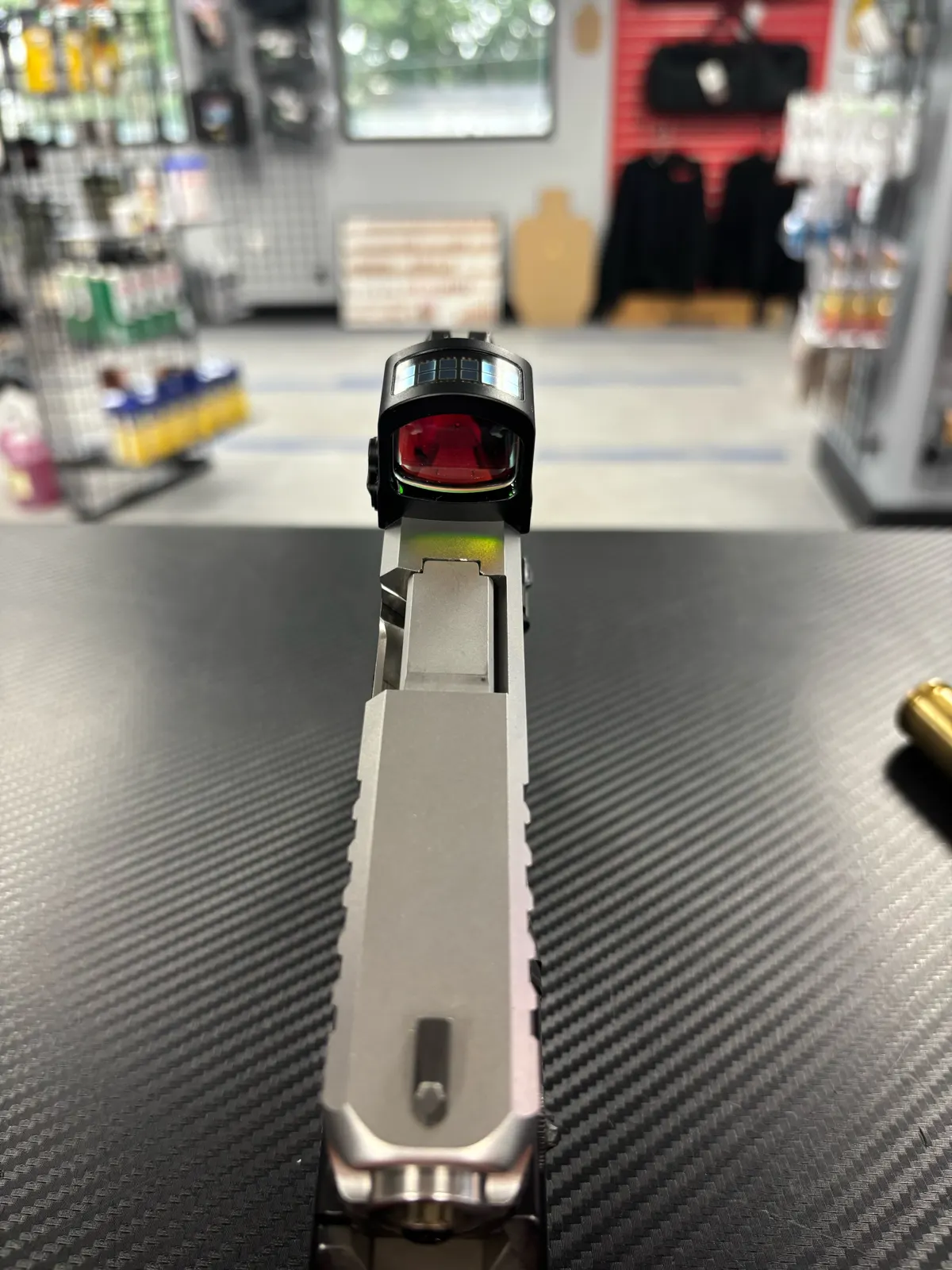 Milled slide from the rear